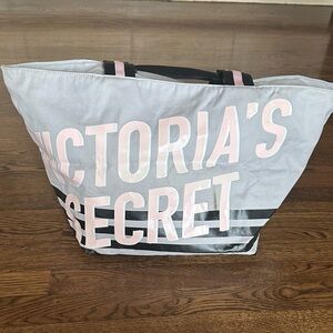 Victoria's Secret Pink and Gray Tote